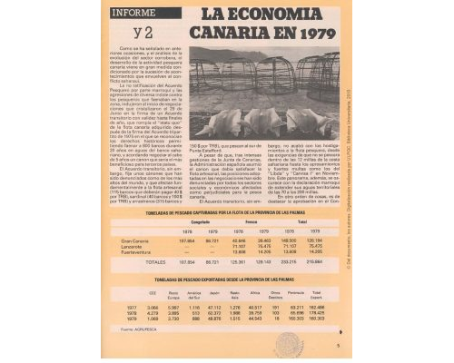 La economía canaria en 11/06/1979. Cuadernos Canarios de Ciencias Sociales